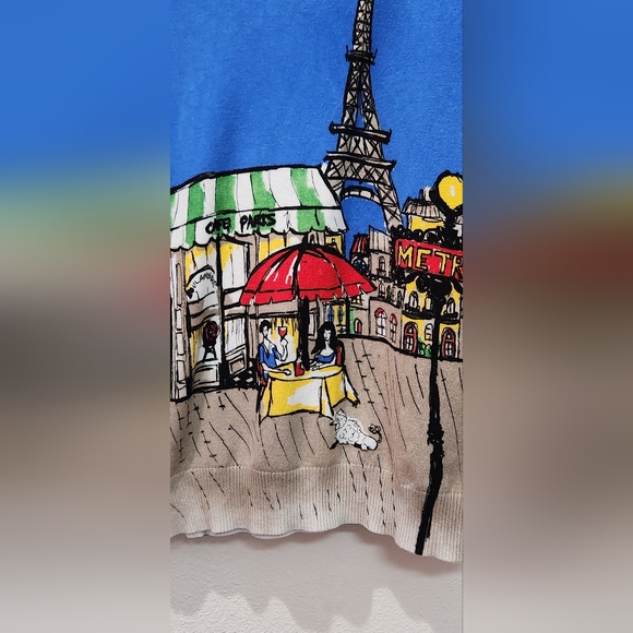 Joseph A. Cafe Paris poodle sweater - Picture 2 of 4